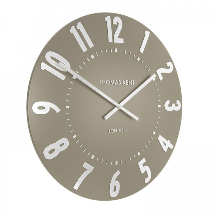 Thomas Kent - Mulberry Mocha Large Wall Clock